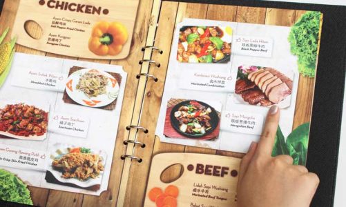 cách làm menu đẹp