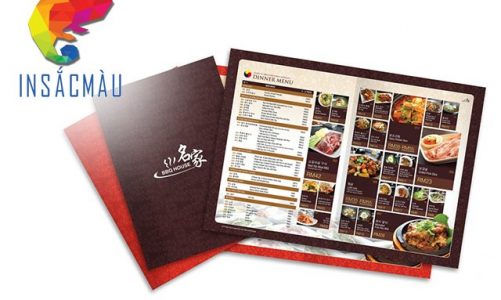 Những tiêu chuẩn để thiết kế menu đẹp cho nhà hàng, quán ăn